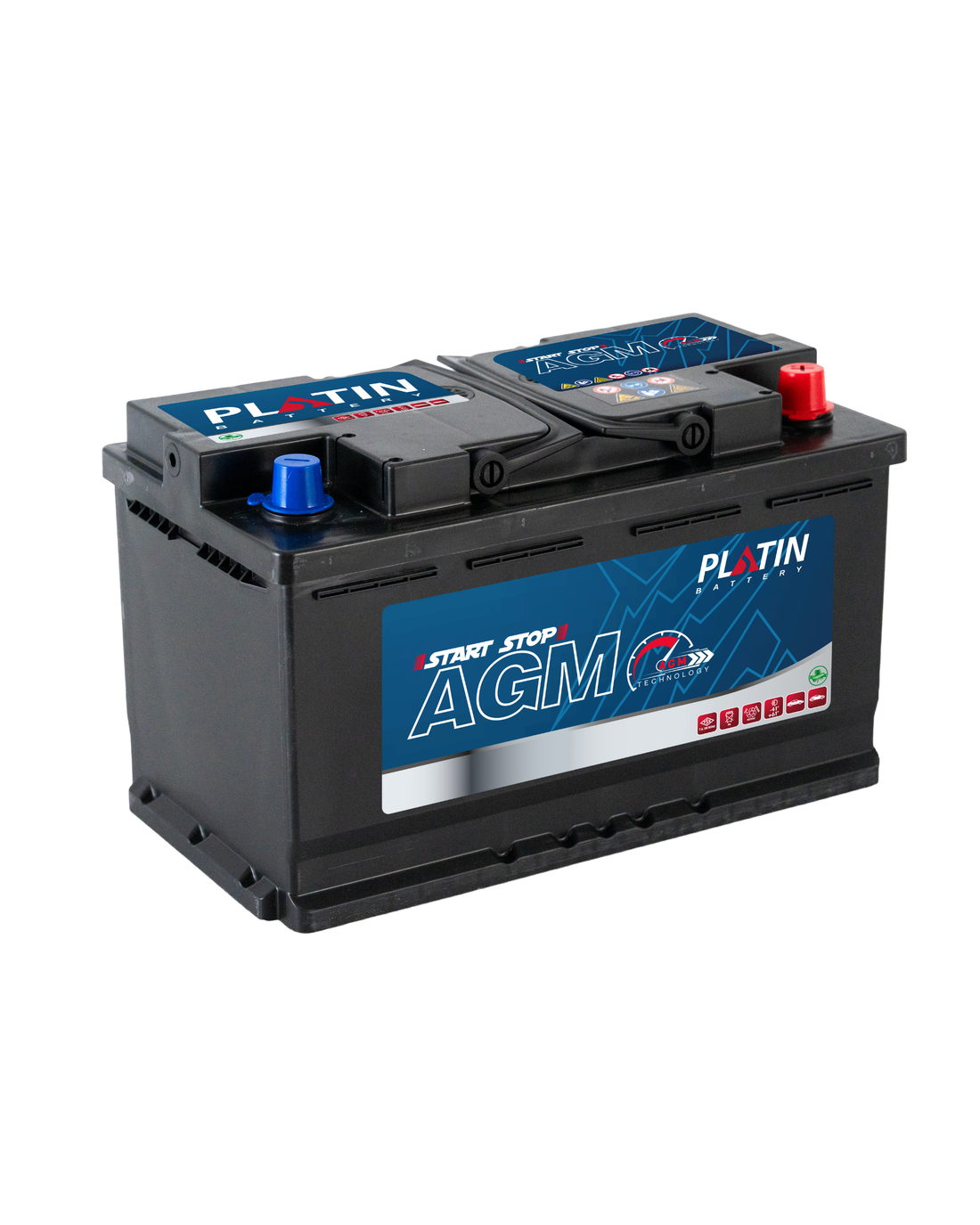 Platin 95 Ah 12V Autobatterij AGM Start-Stop
